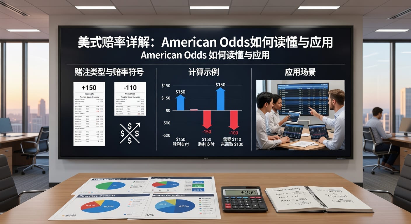 美式赔率 American Odds：资深分析师带你读懂体育博彩核心玩法 2026年