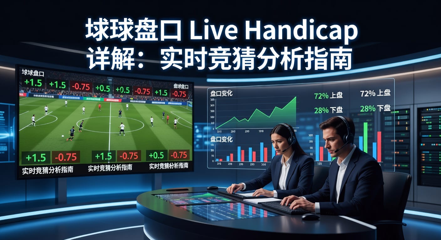 滚球盘口 live handicap：即时投注技巧与策略深度解析