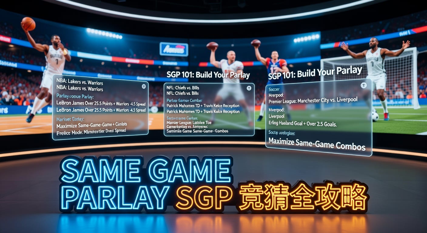 Same Game Parlay (SGP) 深度解析：体育博彩新玩法与实战策略