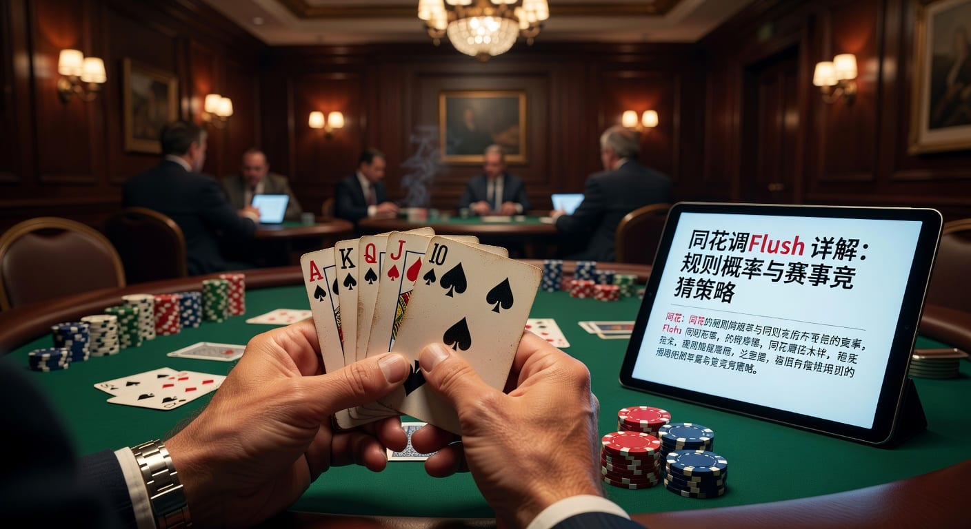 同花顺 straight flush 规则与实战判断