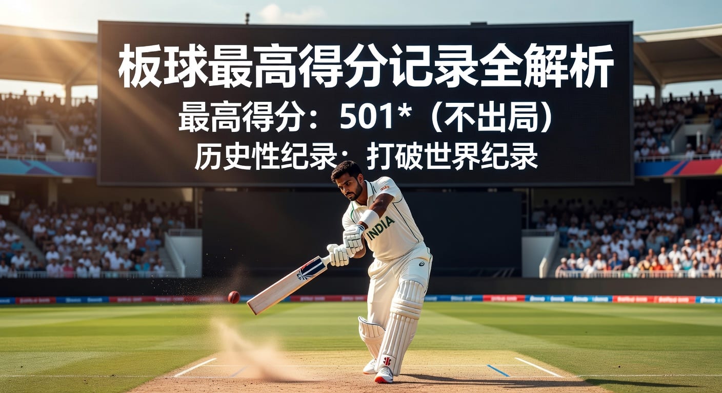 板球最高得分 Highest Score：2026年纪录与解读