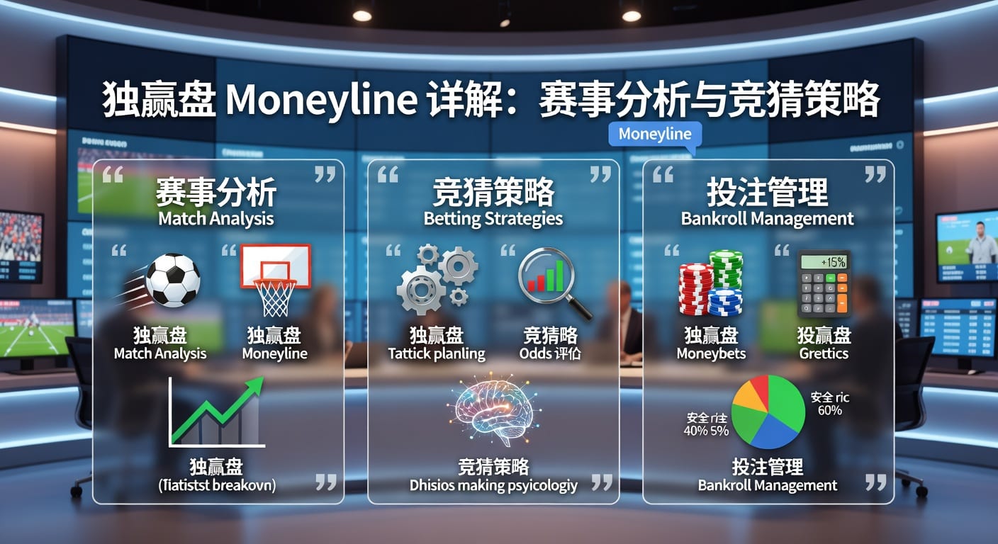 独赢盘 moneyline实战解读